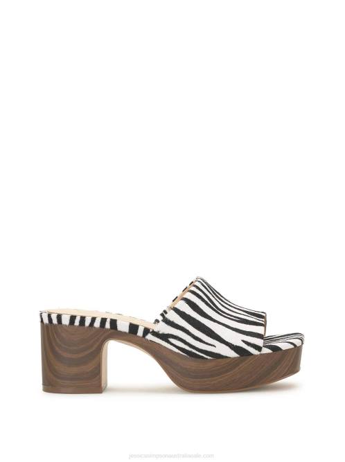 Jessica SimpsonKalyani Platform Slide in Zebra H426163