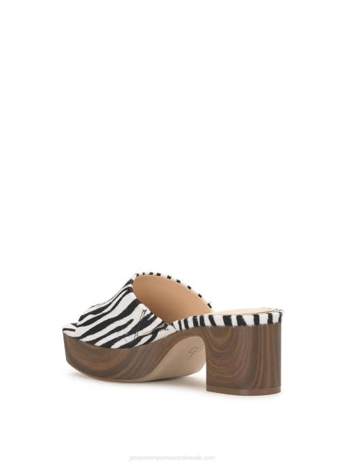 Jessica SimpsonKalyani Platform Slide in Zebra H426163