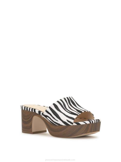 Jessica SimpsonKalyani Platform Slide in Zebra H426163