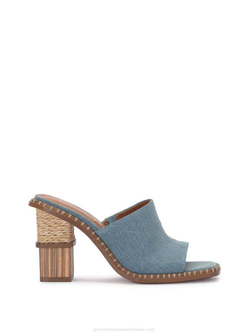 Jessica SimpsonLendrila High Heel Mule in Denim H426285