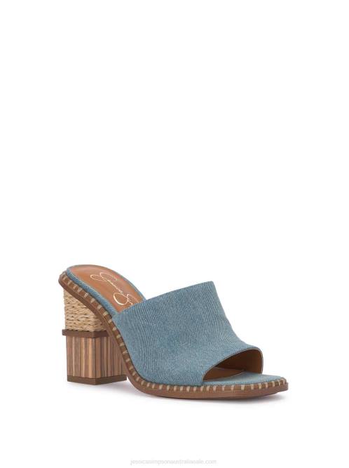 Jessica SimpsonLendrila High Heel Mule in Denim H426285