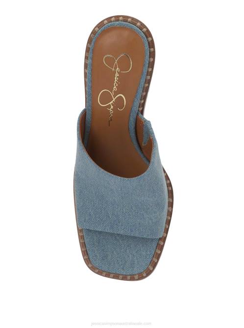 Jessica SimpsonLendrila High Heel Mule in Denim H426285