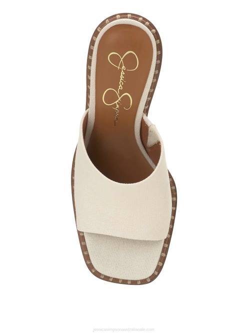 Jessica SimpsonLendrila High Heel Mule in Natural H426287