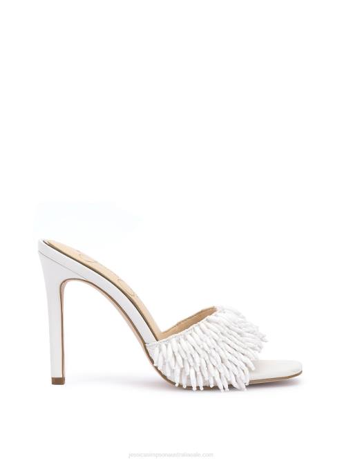 Jessica SimpsonOlya Slide in White H426331