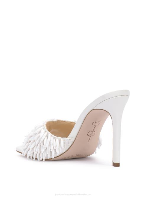 Jessica SimpsonOlya Slide in White H426331