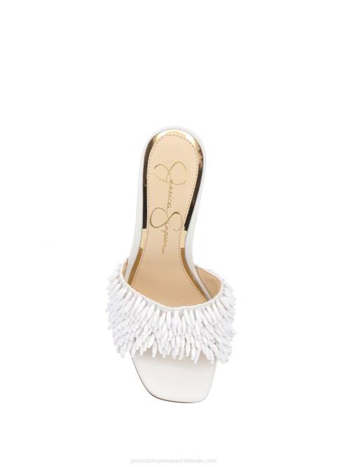 Jessica SimpsonOlya Slide in White H426331