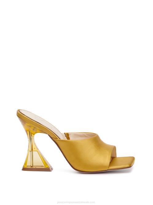 Jessica SimpsonSanaa Slide in Satin Brass H426334