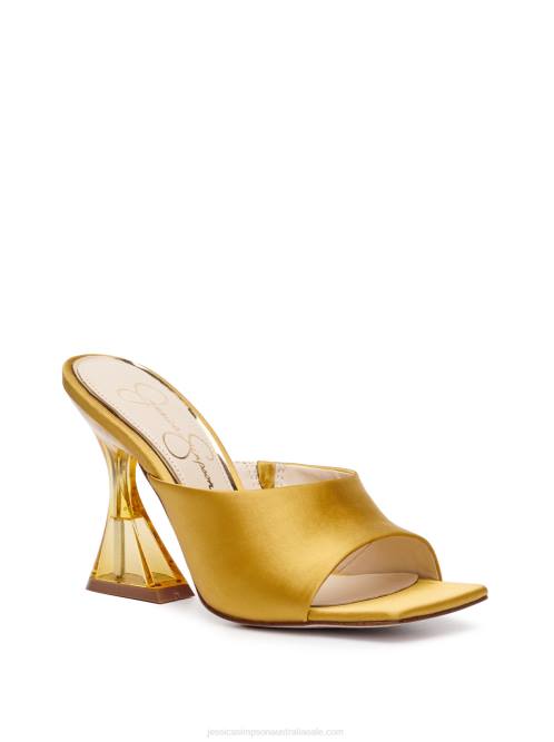 Jessica SimpsonSanaa Slide in Satin Brass H426334