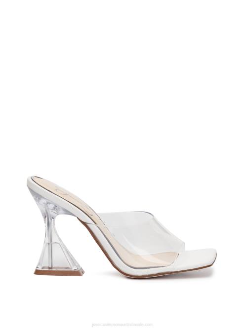 Jessica SimpsonSanaa Slide in White H426332