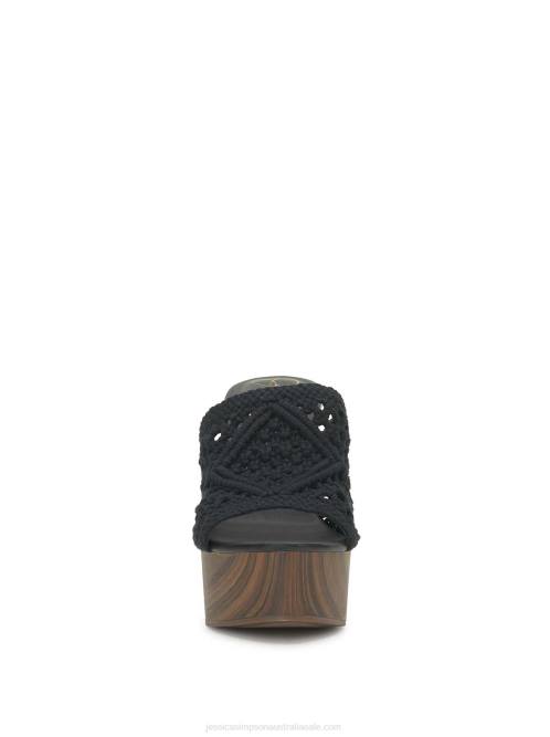 Jessica SimpsonShelbie Platform Slide in Black H426159