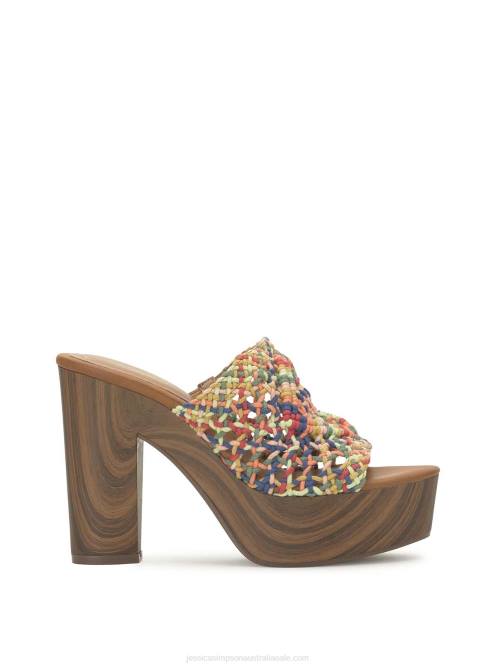 Jessica SimpsonShelbie Platform Slide in Multi H426157