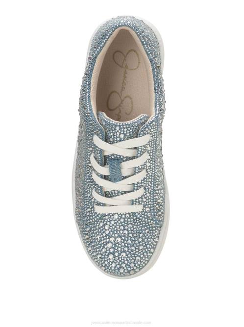 Jessica SimpsonSilesta Casual Sneaker in Blue Denim H426112