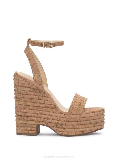 Jessica SimpsonCharae Platform Wedge in Natural H4261