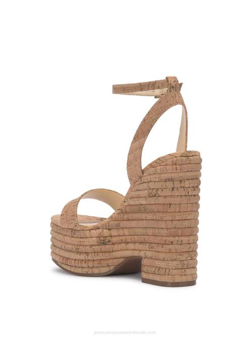 Jessica SimpsonCharae Platform Wedge in Natural H4261