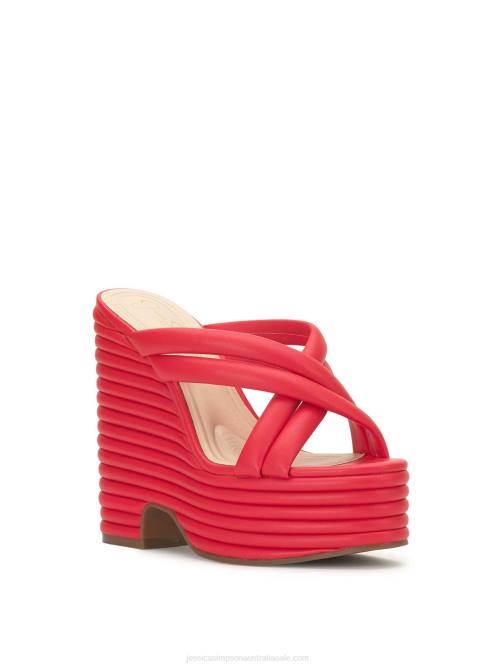 Jessica SimpsonCitali Platfrom Wedge in Dahlia Red H426167