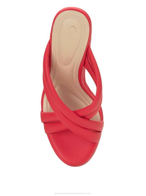 Jessica SimpsonCitali Platfrom Wedge in Dahlia Red H426167
