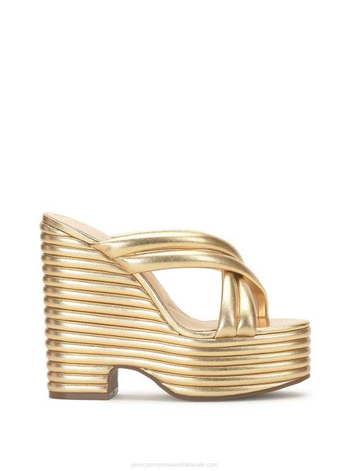 Jessica SimpsonCitali Platfrom Wedge in Gold H4262