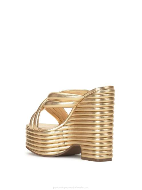 Jessica SimpsonCitali Platfrom Wedge in Gold H4262