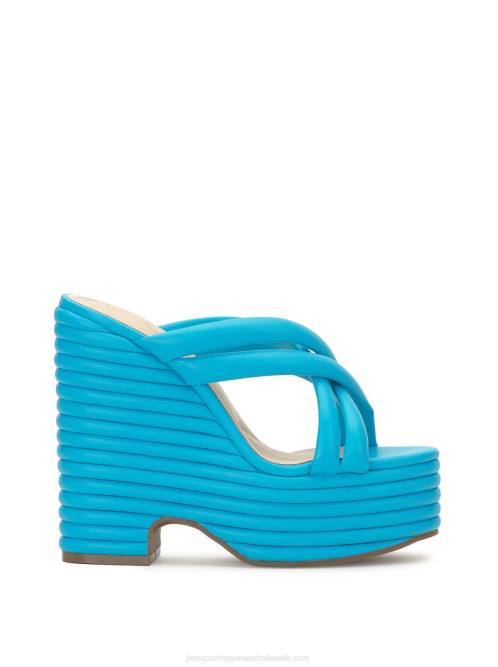 Jessica SimpsonCitali Platfrom Wedge in Nevada Blue H426168