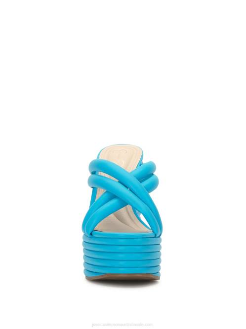 Jessica SimpsonCitali Platfrom Wedge in Nevada Blue H426168