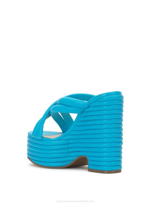 Jessica SimpsonCitali Platfrom Wedge in Nevada Blue H426168