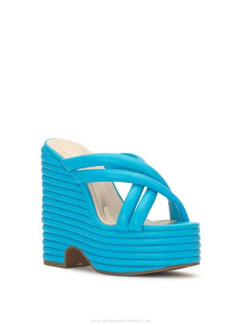 Jessica SimpsonCitali Platfrom Wedge in Nevada Blue H426168