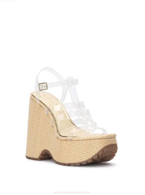 Jessica SimpsonDivinia Platform Wedge in Natural H42626