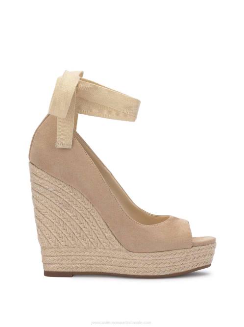 Jessica SimpsonZavida Espadrille Wedge in Almond H42615