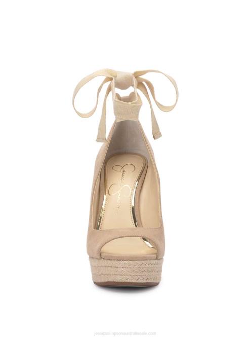 Jessica SimpsonZavida Espadrille Wedge in Almond H42615