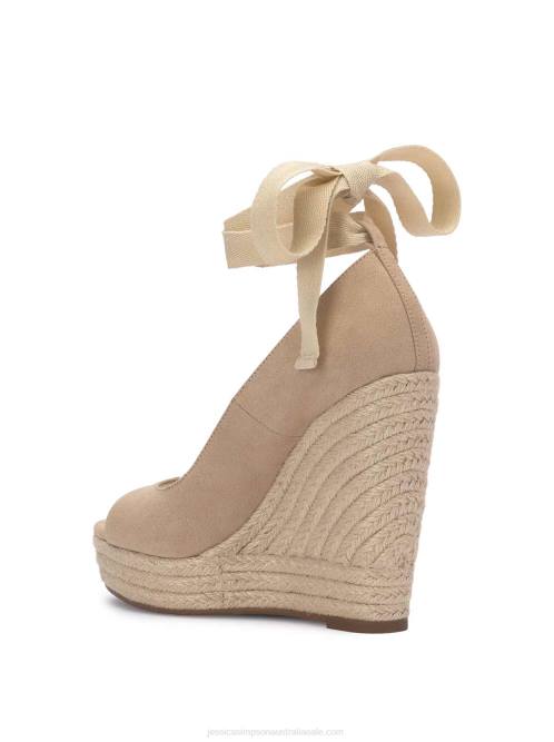 Jessica SimpsonZavida Espadrille Wedge in Almond H42615