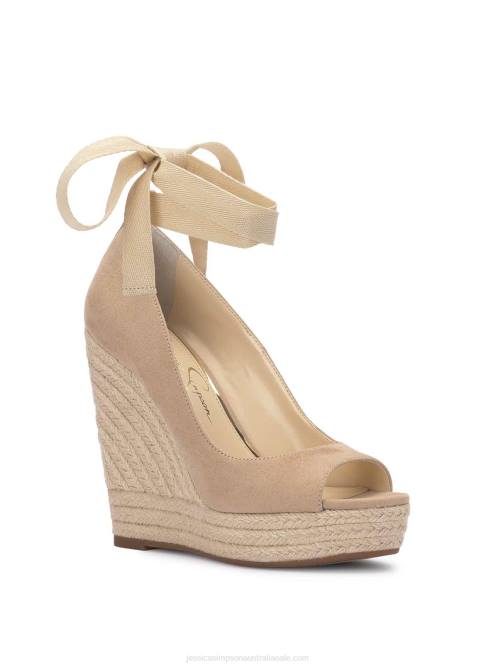 Jessica SimpsonZavida Espadrille Wedge in Almond H42615