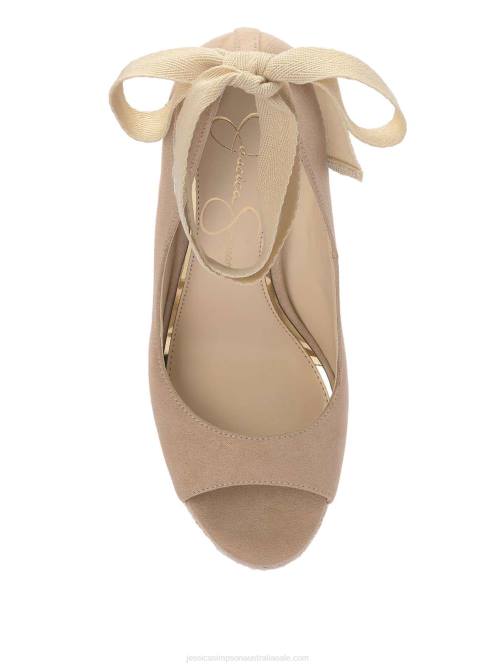 Jessica SimpsonZavida Espadrille Wedge in Almond H42615