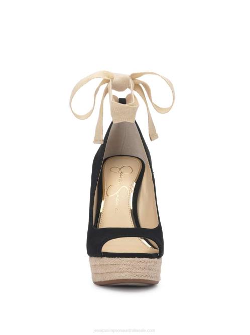 Jessica SimpsonZavida Espadrille Wedge in Black H426148