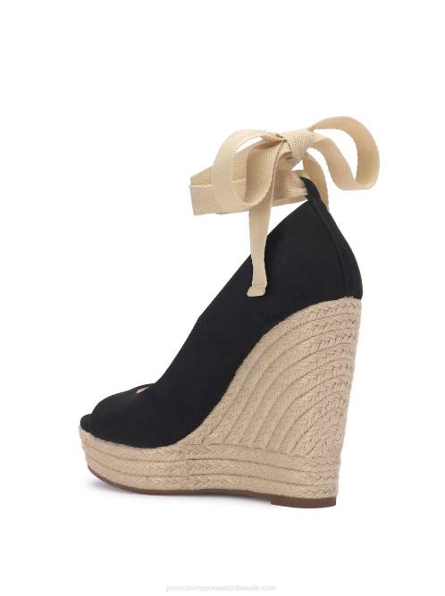 Jessica SimpsonZavida Espadrille Wedge in Black H426148