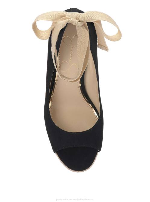 Jessica SimpsonZavida Espadrille Wedge in Black H426148