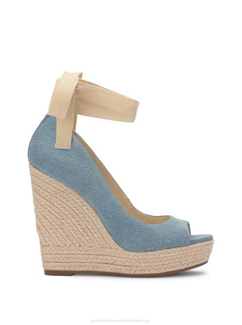 Jessica SimpsonZavida Espadrille Wedge in Denim H426145