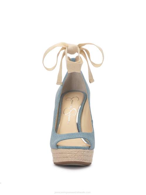 Jessica SimpsonZavida Espadrille Wedge in Denim H426145
