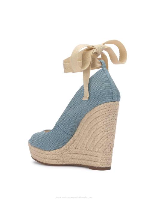 Jessica SimpsonZavida Espadrille Wedge in Denim H426145