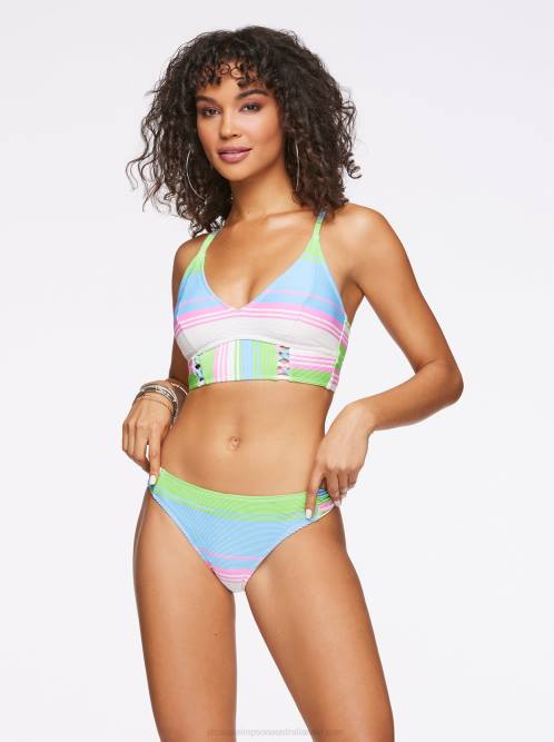 Jessica SimpsonOn The Horizon Cropped Cami in Stripe Multi H426852
