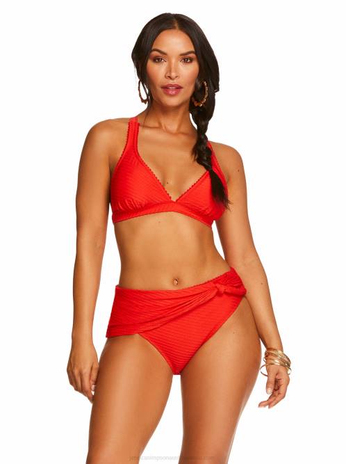Jessica SimpsonPretty in Pique Bra in Pepper H426872