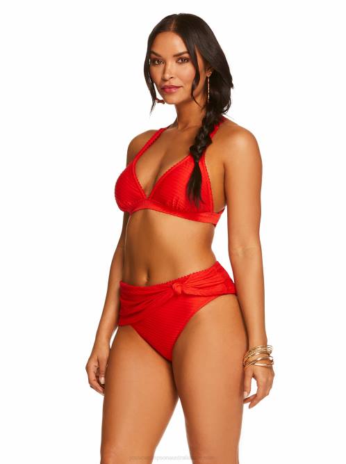Jessica SimpsonPretty in Pique Bra in Pepper H426872