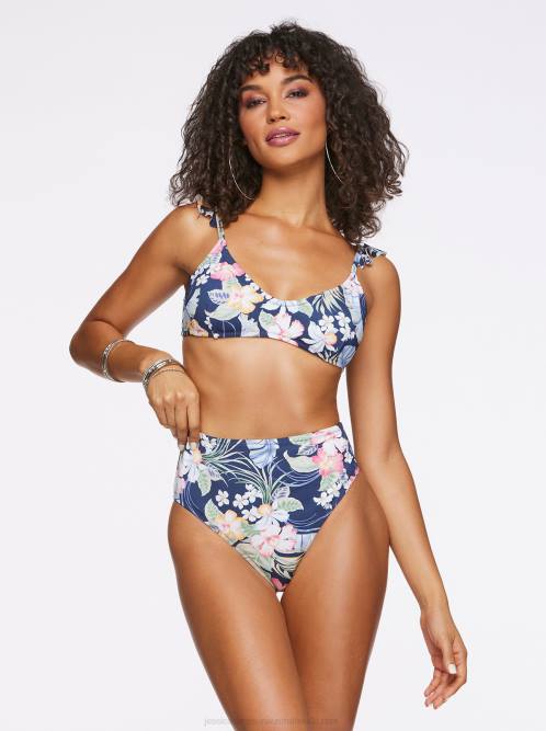 Jessica SimpsonStranded In Paradise Flutter Bra in Multi H426846