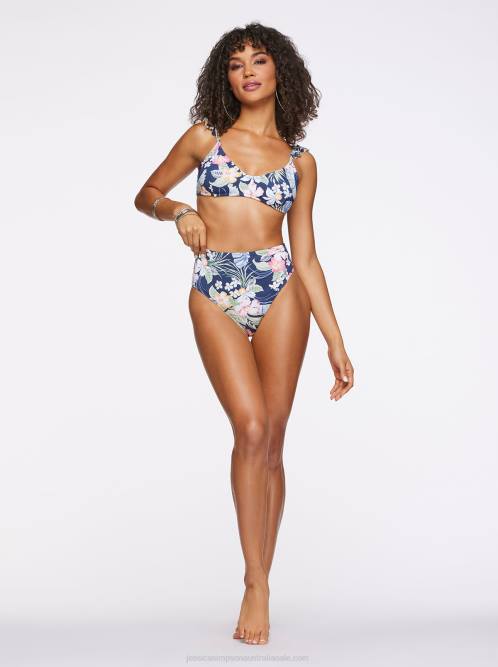 Jessica SimpsonStranded In Paradise Flutter Bra in Multi H426846