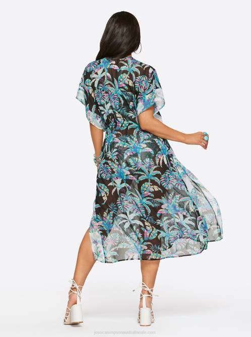 Jessica SimpsonJungle Cruise Cover Up in Multi H426798