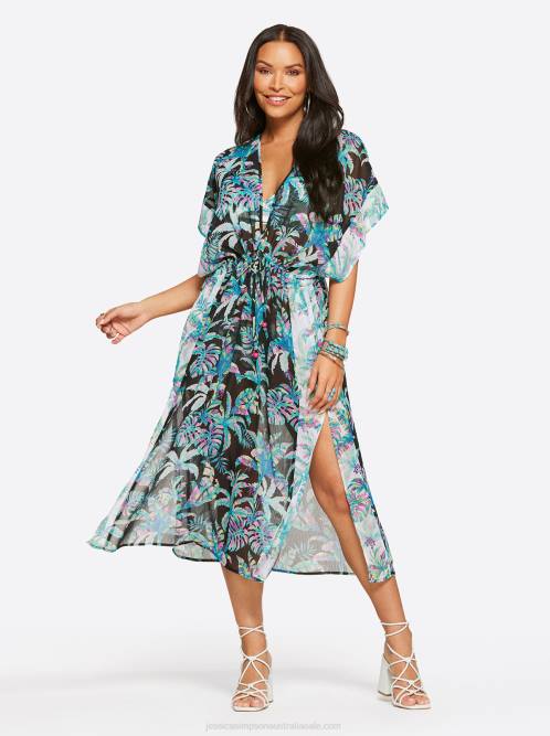 Jessica SimpsonJungle Cruise Cover Up in Multi H426798