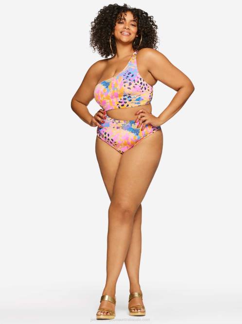 Jessica SimpsonFashionably Late One Piece in Lip Gloss Leopard H426835