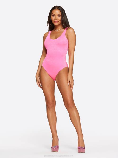 Jessica SimpsonGlitter Bomb Singlet One Piece in Pop Pink H426811